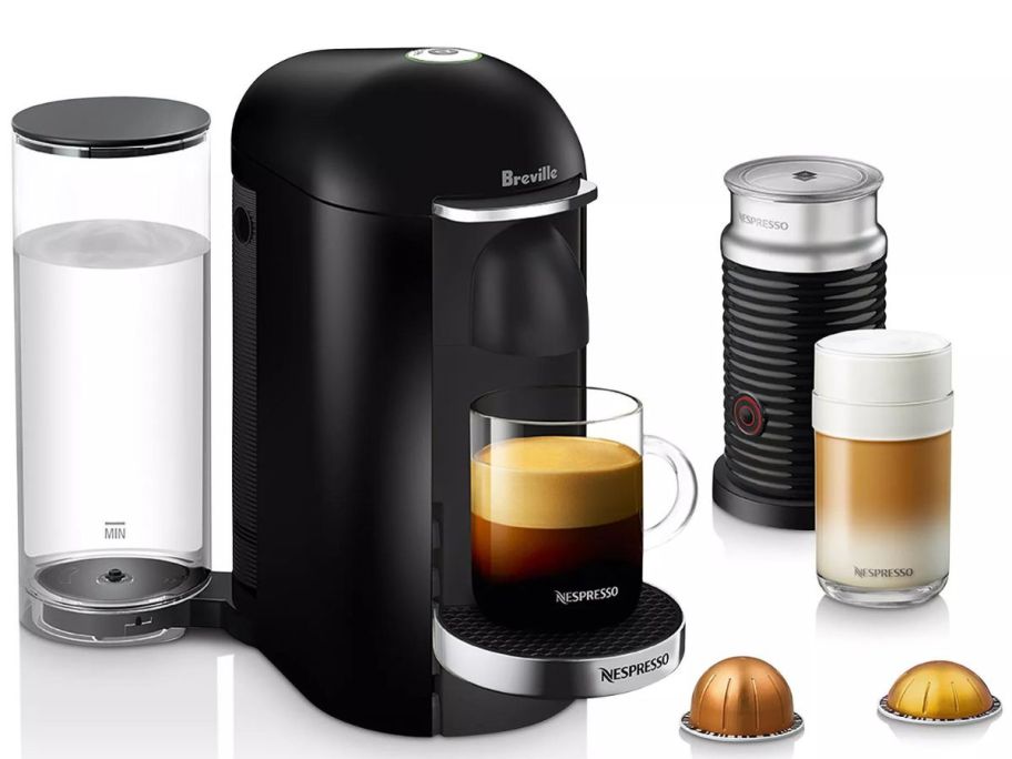 A Nespresso VertuoPlus Deluxe by Breville