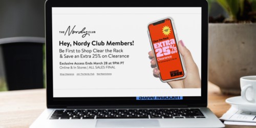 Nordstrom Clear The Rack Sale Live NOW for Nordy Club Members (Extra 25% Off Clearance Items!)
