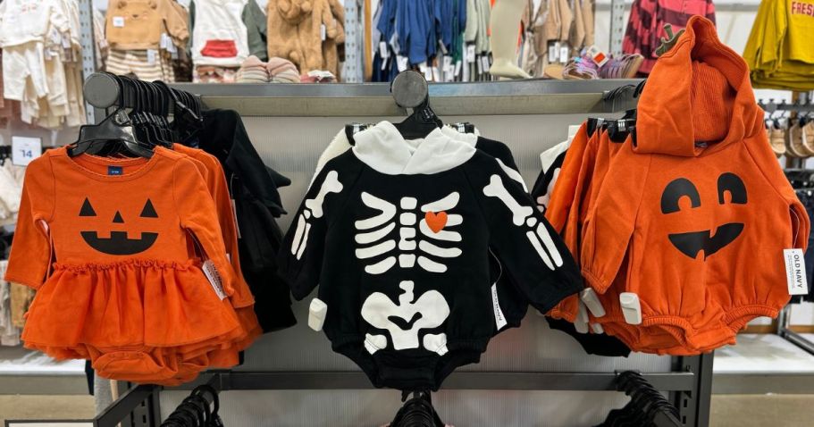 Up to 50% Off Old Navy Baby & Toddler | Halloween Rompers JUST $14.99 (Reg. $30)