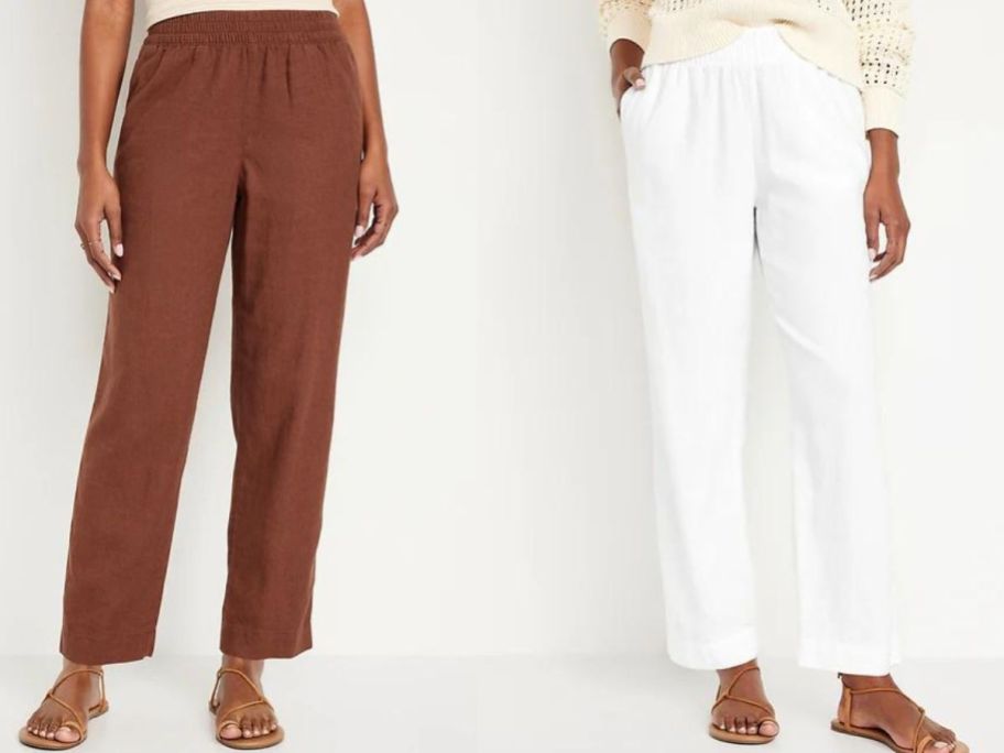 Old Navy Women's Linen-Blend Pants JUST $12 (Regularly $40), Includes Plus  Sizes
