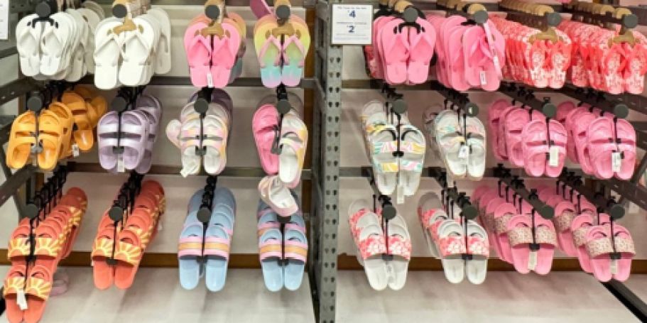 50% Off Old Navy Shoes & Sandals | Styles from $2.47 – Today Only!