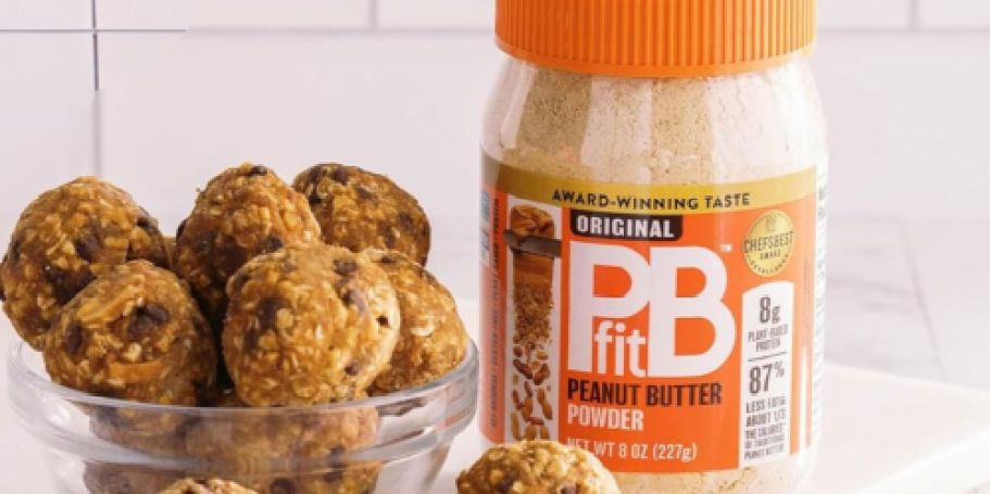 PBfit Peanut Butter Powder 30oz Jar Only $8.88 Shipped on Amazon