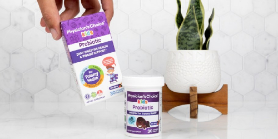 Physician’s Choice Kids Probiotics 1 Month Supply Only $7 Shipped on Amazon