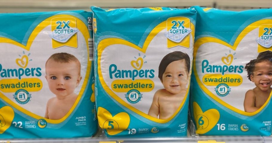 TWO Packs of Pampers Diapers Only $15 After CVS Rewards (Just $7.50 Each!)