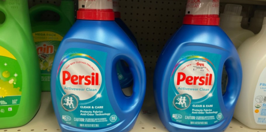 THREE Persil Activewear Detergents Just $9.47 After Target Gift Card & Cash Back (Over $40 Value!)