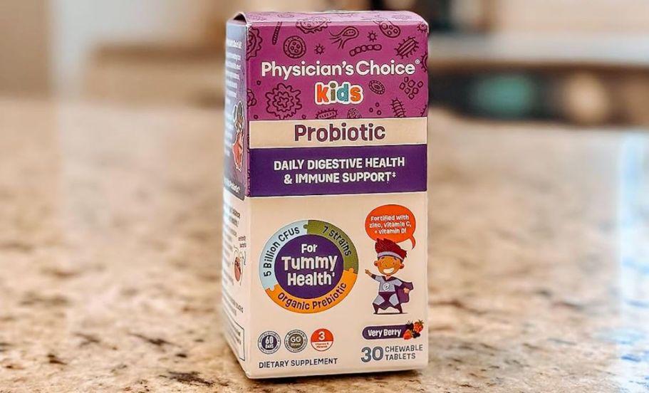 Up to 60% Off Physician’s Choice Probiotics | Kids 30-Count Chewables Only $7 Shipped