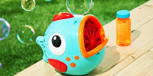 *HOT* Fish Bubble Maker w/ Bubble Solution ONLY $4 on Walmart.com (Reg. $15)
