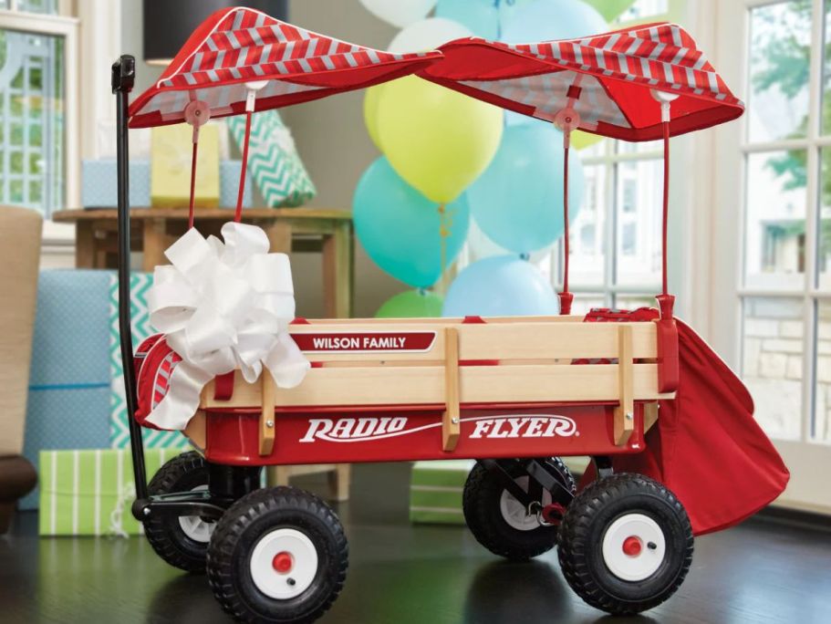 50% Off Custom Radio Flyer Wagons | Thoughtful Gift Idea from $50 Shipped!