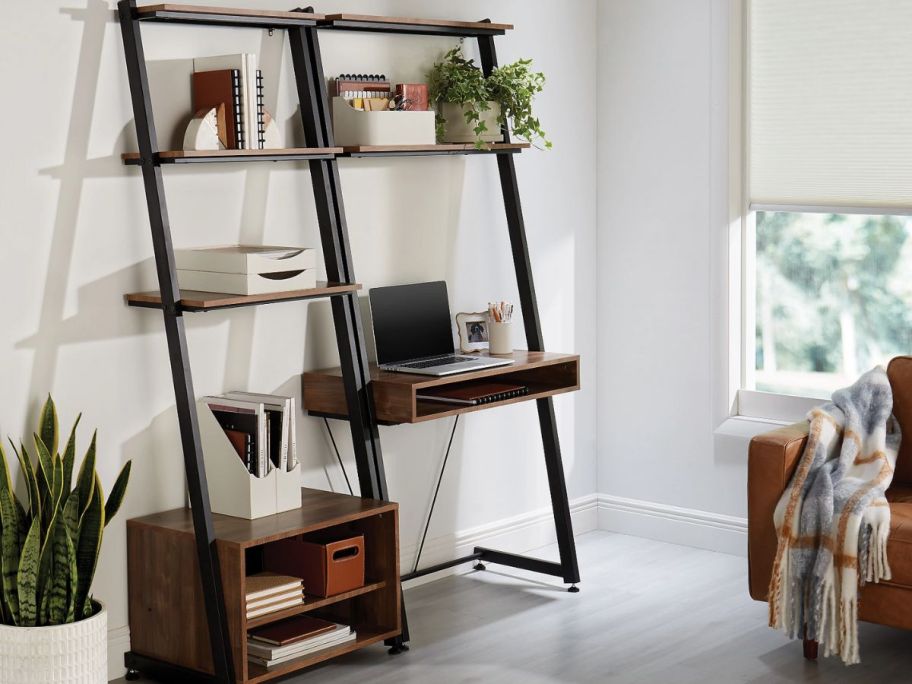 A Realspace Belling Bookcase and Desk