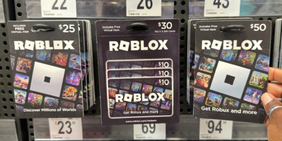40% Off Roblox Gift Cards on SamsClub.com