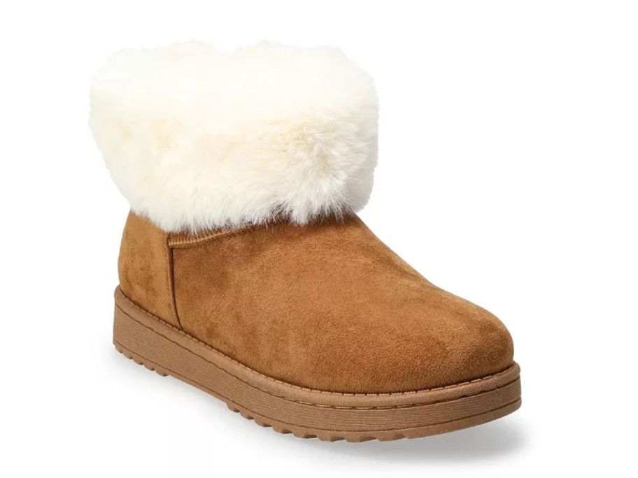 SO Coatimundi Women's Faux-Fur Winter Boots stock image