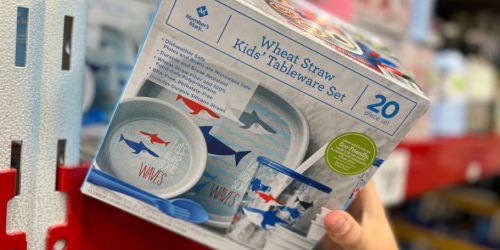 Kids 20-Piece Dinnerware Set Only $14.98 on SamsClub.com | Microwaveable & Dishwasher-Safe