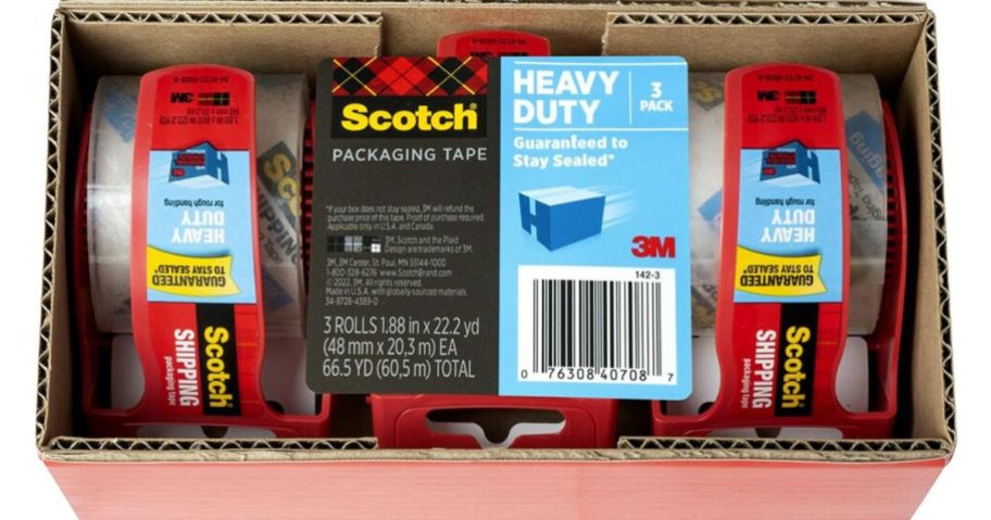 Scotch Heavy Duty Tape 3 Pack