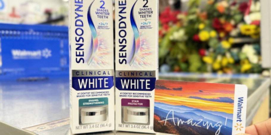 Get $10 eGift Card with $15 Sensodyne Toothpaste Purchase (Tons of Store Choices!)