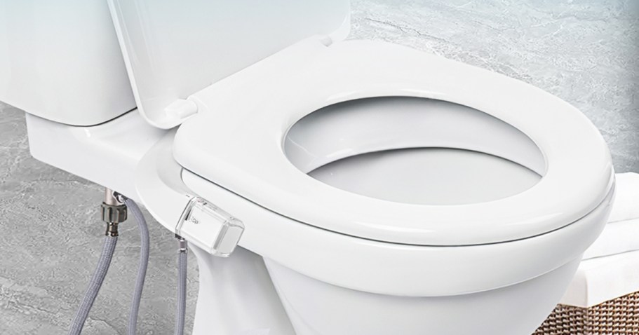 Ultra-Slim Bidet Toilet Attachment Just $18.99 on Amazon (Regularly $30)