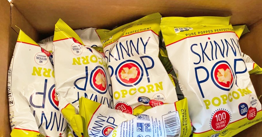 SkinnyPop Popcorn 30-Pack Just $13 Shipped on Amazon