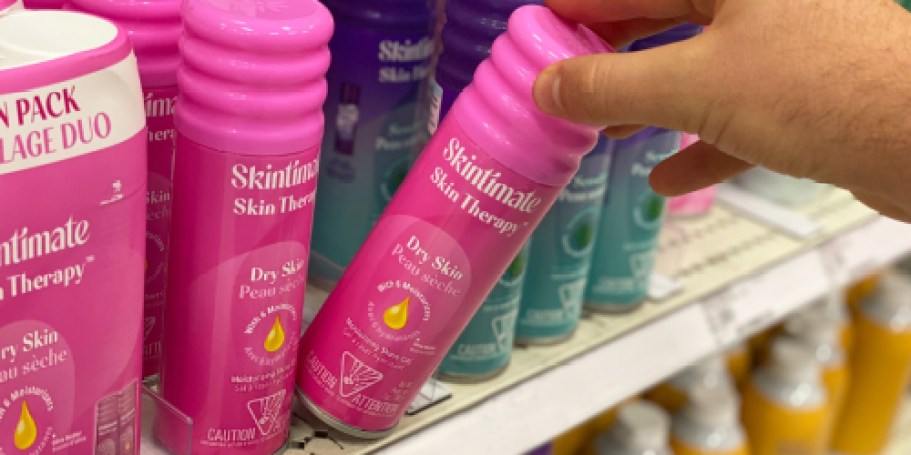 Skintimate Shave Gel 3-Pack Only $5.84 Shipped on Amazon (Reg. $12)