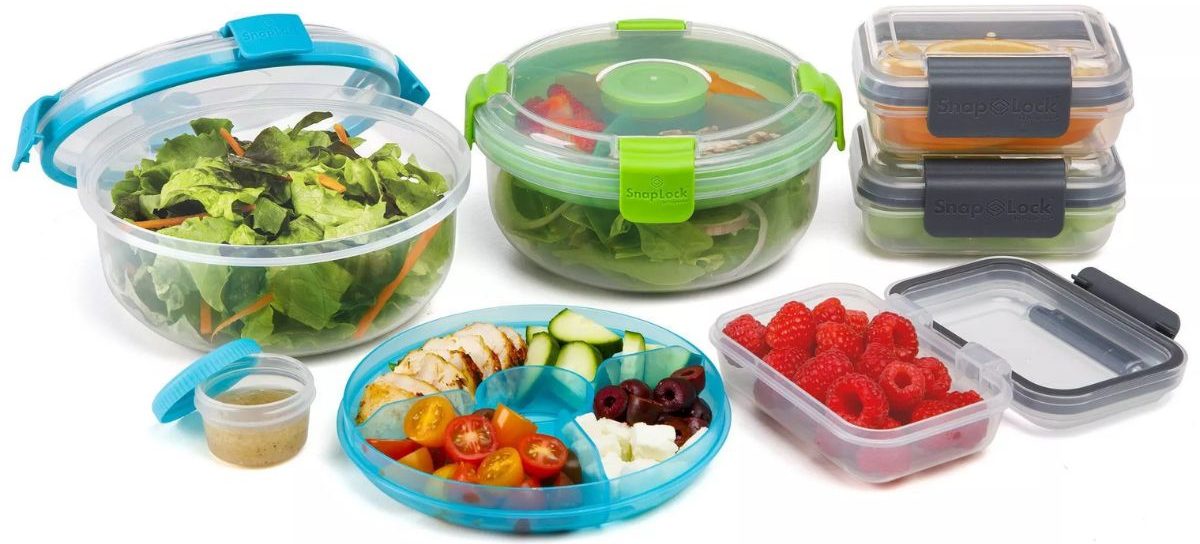 Get 50% Off SnapLock Food Storage Sets at Target | Bento, Lunch & Salad ...