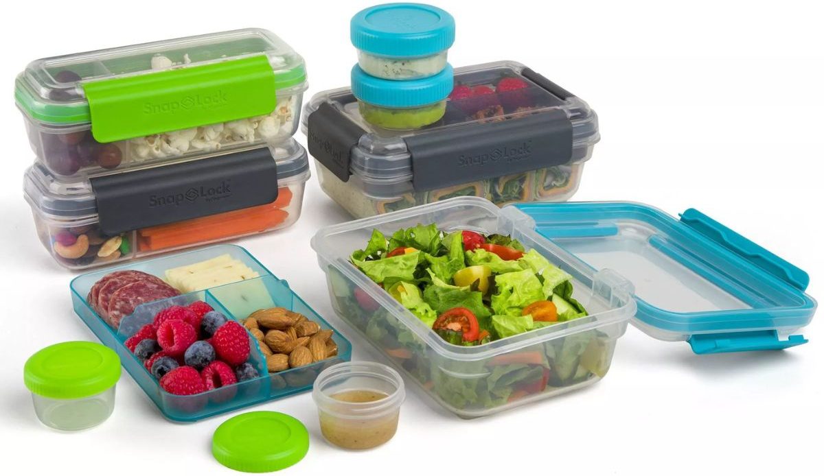 Get 50% Off SnapLock Food Storage Sets at Target | Bento, Lunch & Salad ...