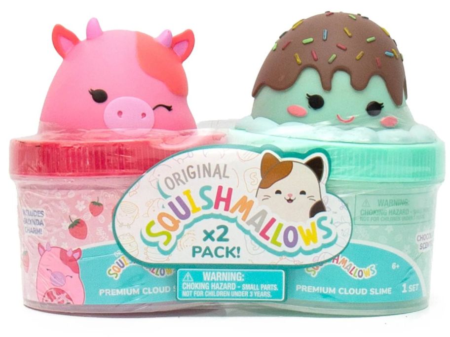 Squishmallows Premium Cloud Slime 2-Pack stock image