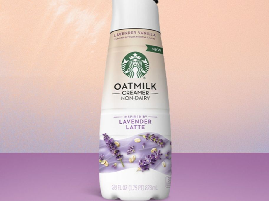 Starbucks Oatmilk Lavender Latte Stock