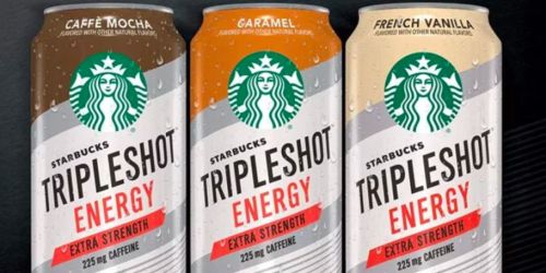 Starbucks Tripleshot Energy Coffee 15oz Only 78¢ After Walmart Cash