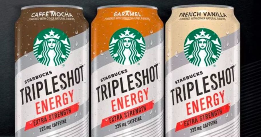 Starbucks Tripleshot Energy Coffee Drinks