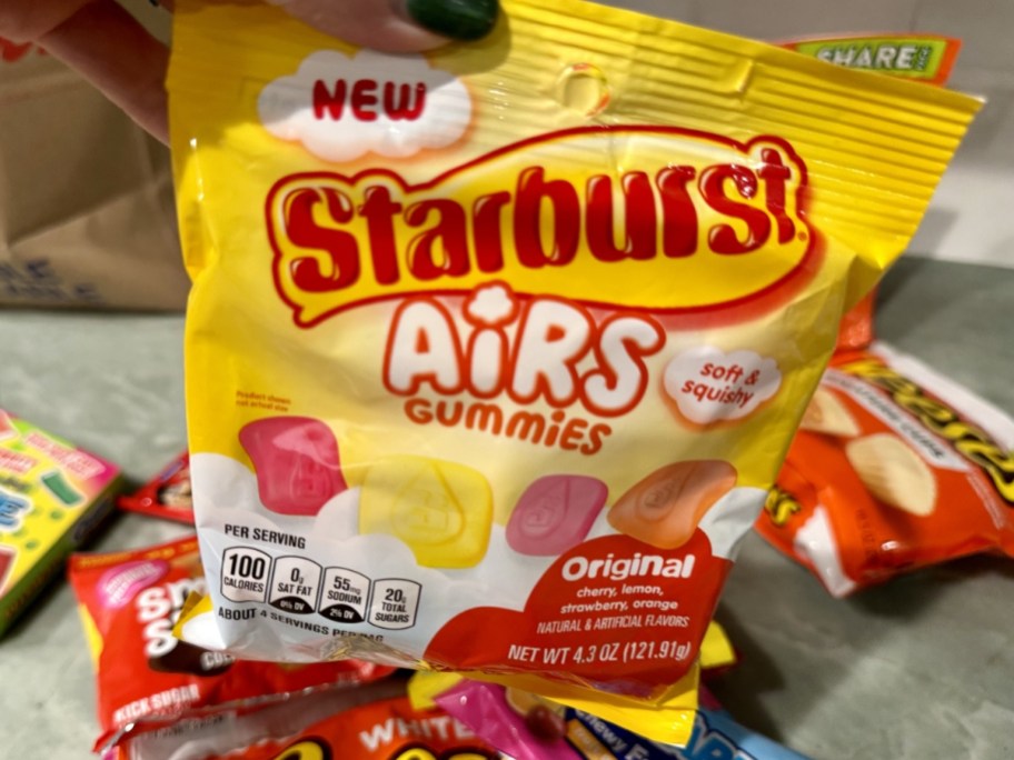 StarburstAirs Tropical Sour Gummy Candy 4.3oz