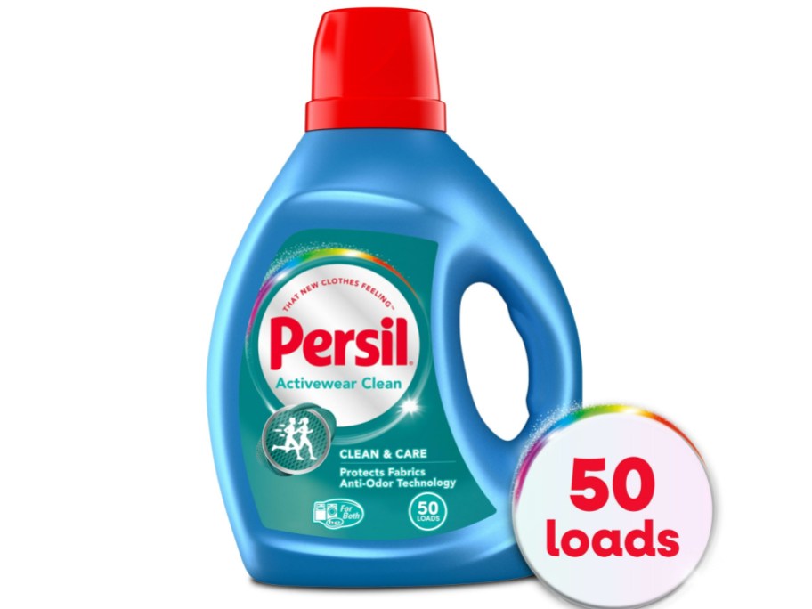 Stock image of persil activewear clean detergent