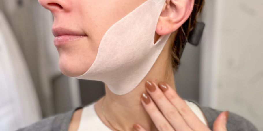 Up to 50% Off Collagen Chin Lifting Masks on Amazon | Sculpts & Defines