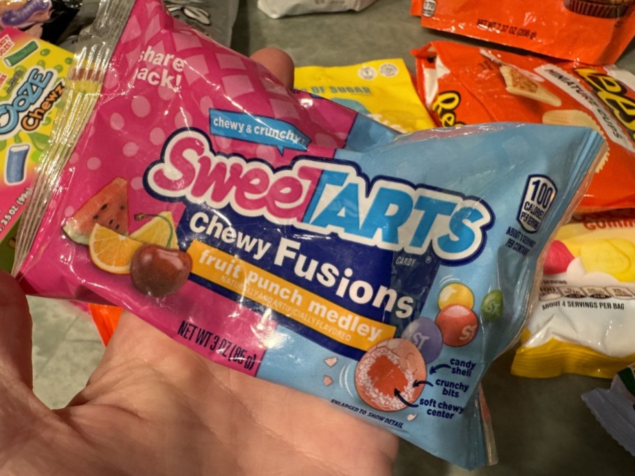Sweetarts Chewy Fusions Fruit Punch Medley 3.0oz