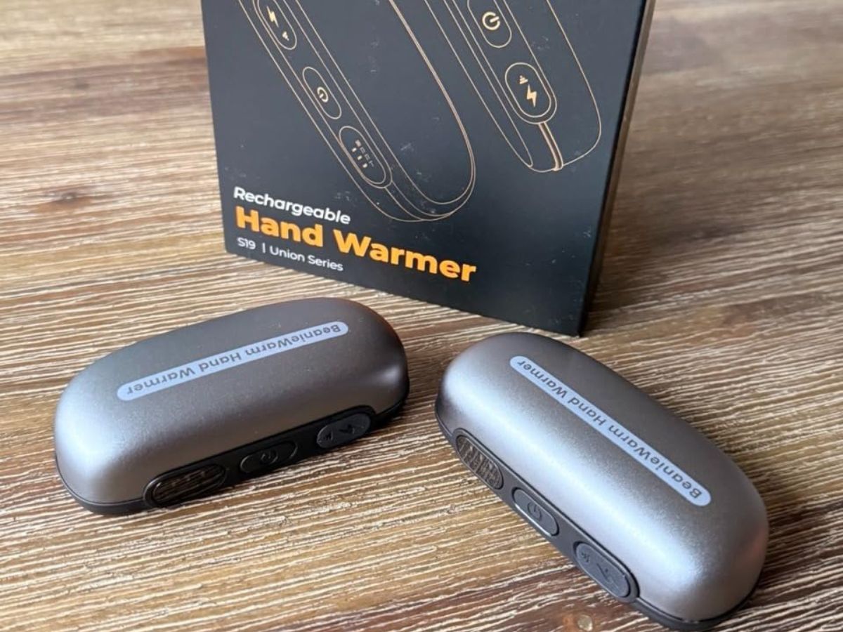 TWO Rechargeable Hand Warmers Just $10 on Amazon (Regularly $18)