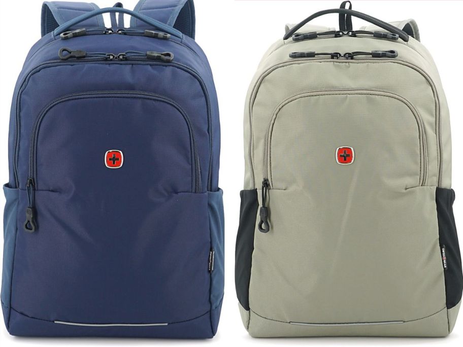 Stock images of 2 Swissgear Backpacks