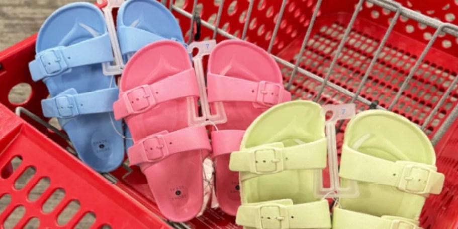 Up to 40% Off Target Sandals | Styles from $3.50