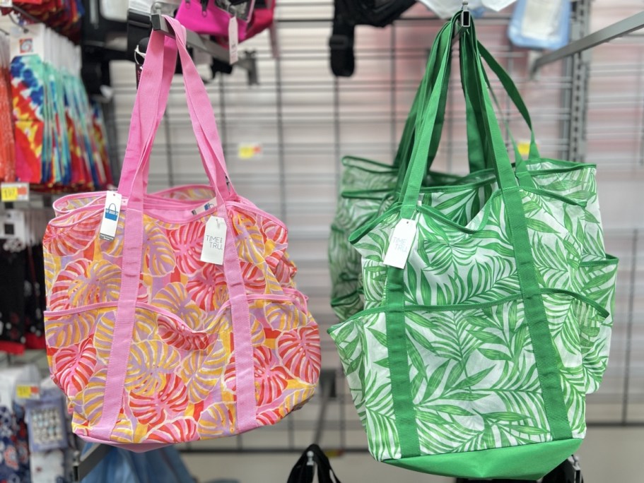 Time and Tru Mesh Tote Only $7.97 on Walmart.com | Perfect for the Beach or Farmer’s Market