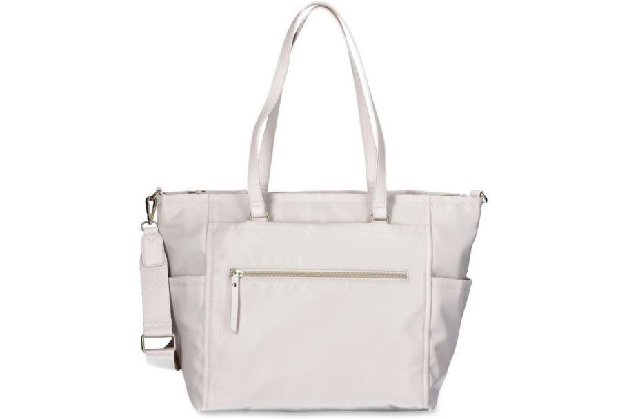 a white tote bag