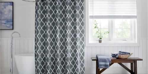 75% Off Home Depot Shower Curtains + Free Shipping – All UNDER $7!