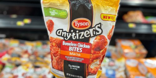 WOW! Tyson Any’tizers Boneless Chicken Bites 1.5lb Bag Only $2.69 on Walgreens.com (Reg. $13)