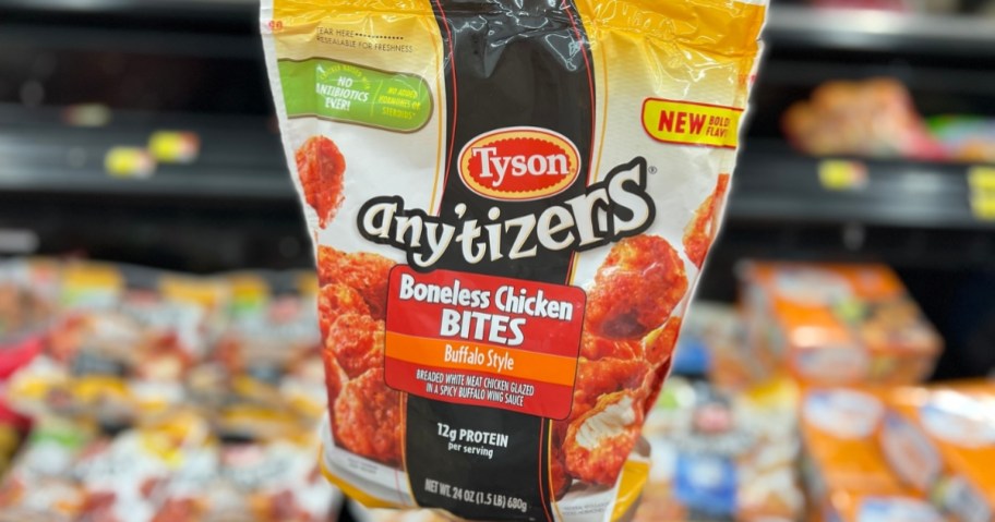 bag of tyson any'tizers boneless chicken bites