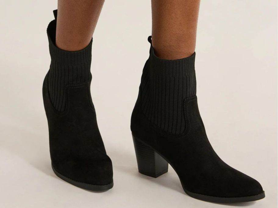 Knit-Top Women’s Boots Only $29.98 on Walmart.com | Designer-Inspired Look for MUCH Less