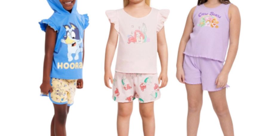 Walmart Kids Character 2-Piece Clothing Sets Starting at Just $5