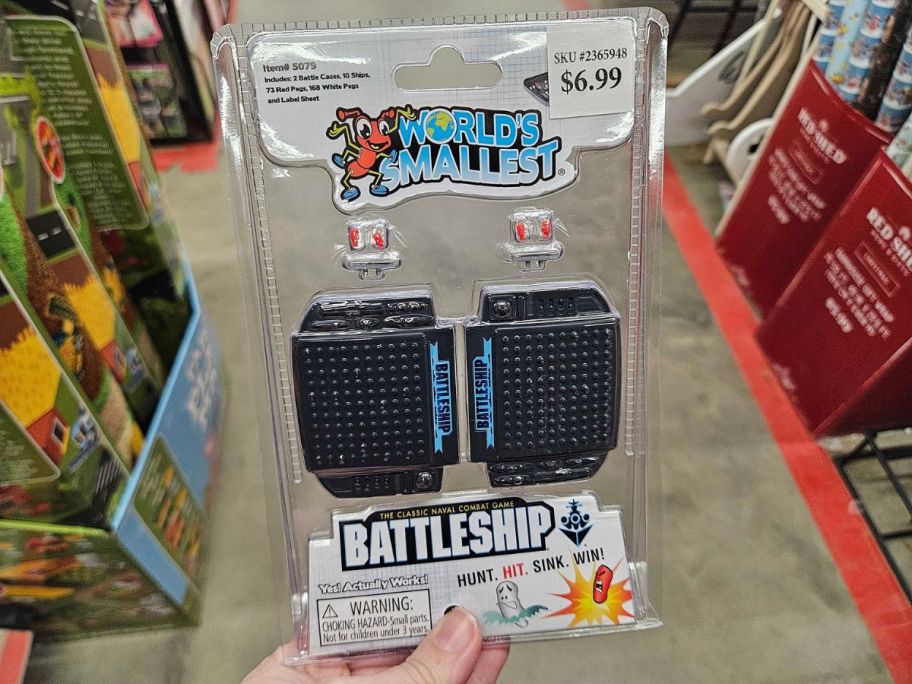 World's Smallest Battleship Game