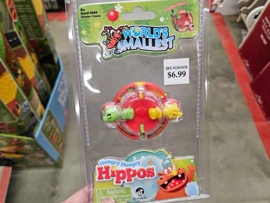 World's Smallest Toys - Hungry Hippos Game