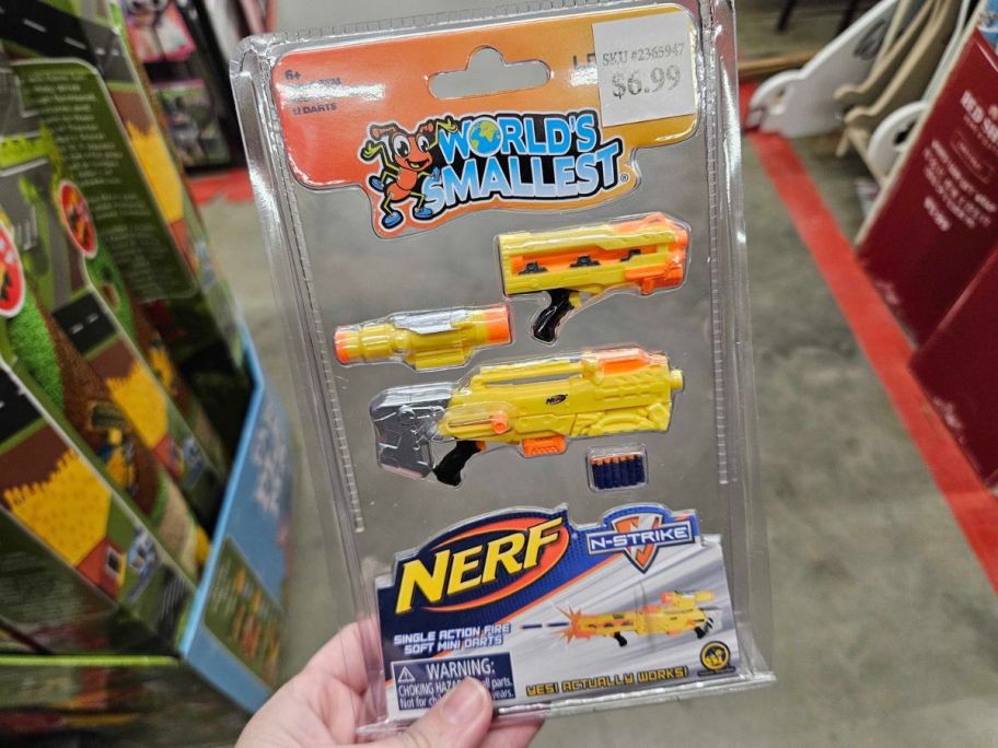 World's Smallest Nerf Blaster