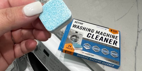 Active Washing Machine Cleaner 1-Year Supply JUST $13 Shipped on Amazon (+ Save on New Coffee Maker Cleaner!)