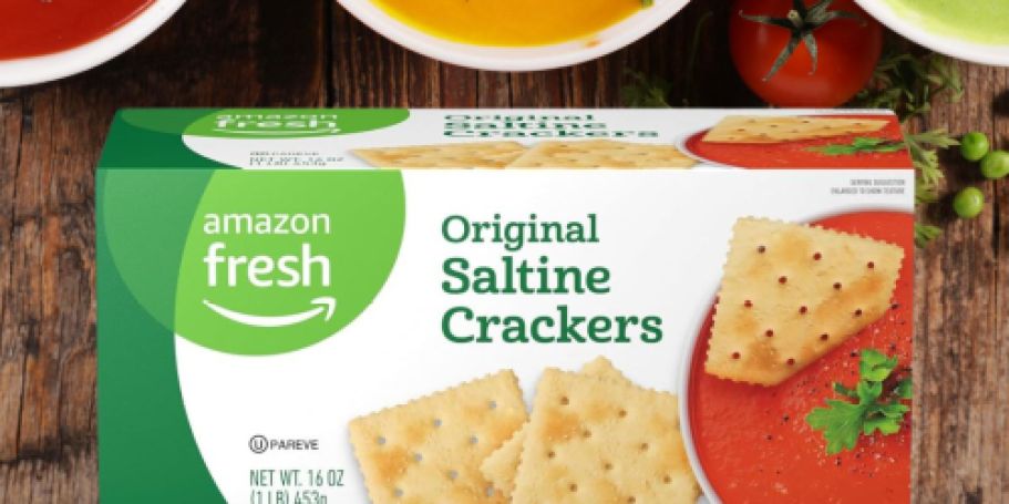 Amazon Fresh Original Saltine Crackers Box Only $1.79 Shipped