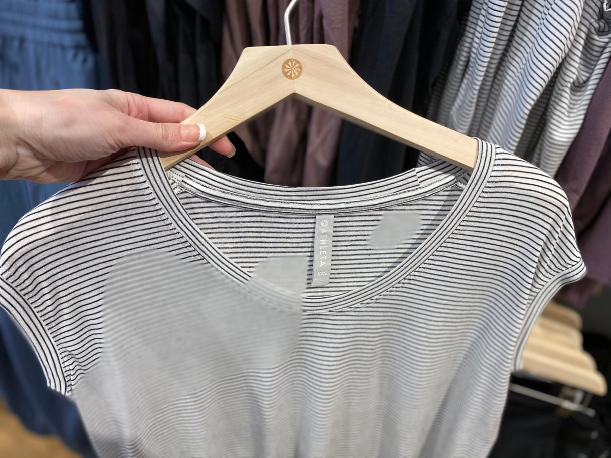 Up to 80% Off Athleta Clothing | Scoop V-Neck Tee Just $8.98 (Over 2.7K Reviews)
