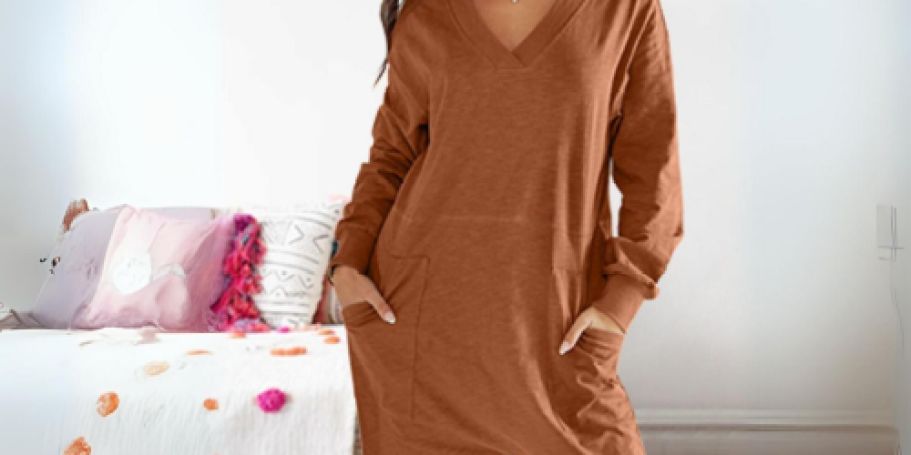 Women’s Long Sleeve Jumpsuit Just $14.89 on Amazon (Reg. $40)