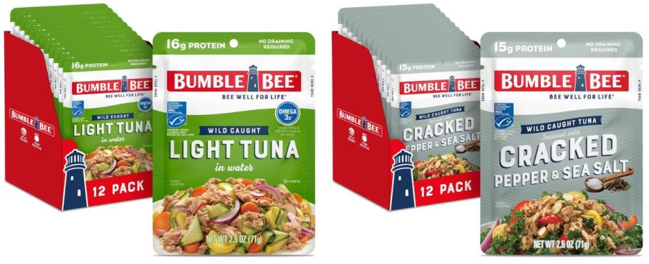 12 packs of bumble bee tuna