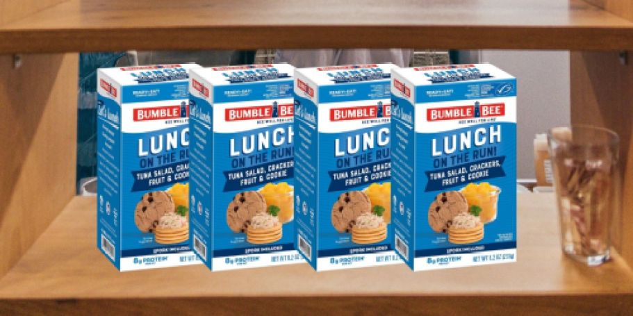 Bumble Bee Lunch on The Run Tuna Salad Kit 4-Pack Just $6 Shipped on Amazon